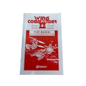 Wing Commander II Vengeance Of The Kilrathi Deluxe Edition Play Manual